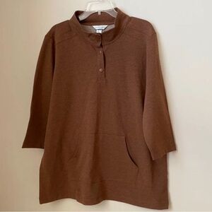 CJ BANKS size XL Rust Pull Over NEW